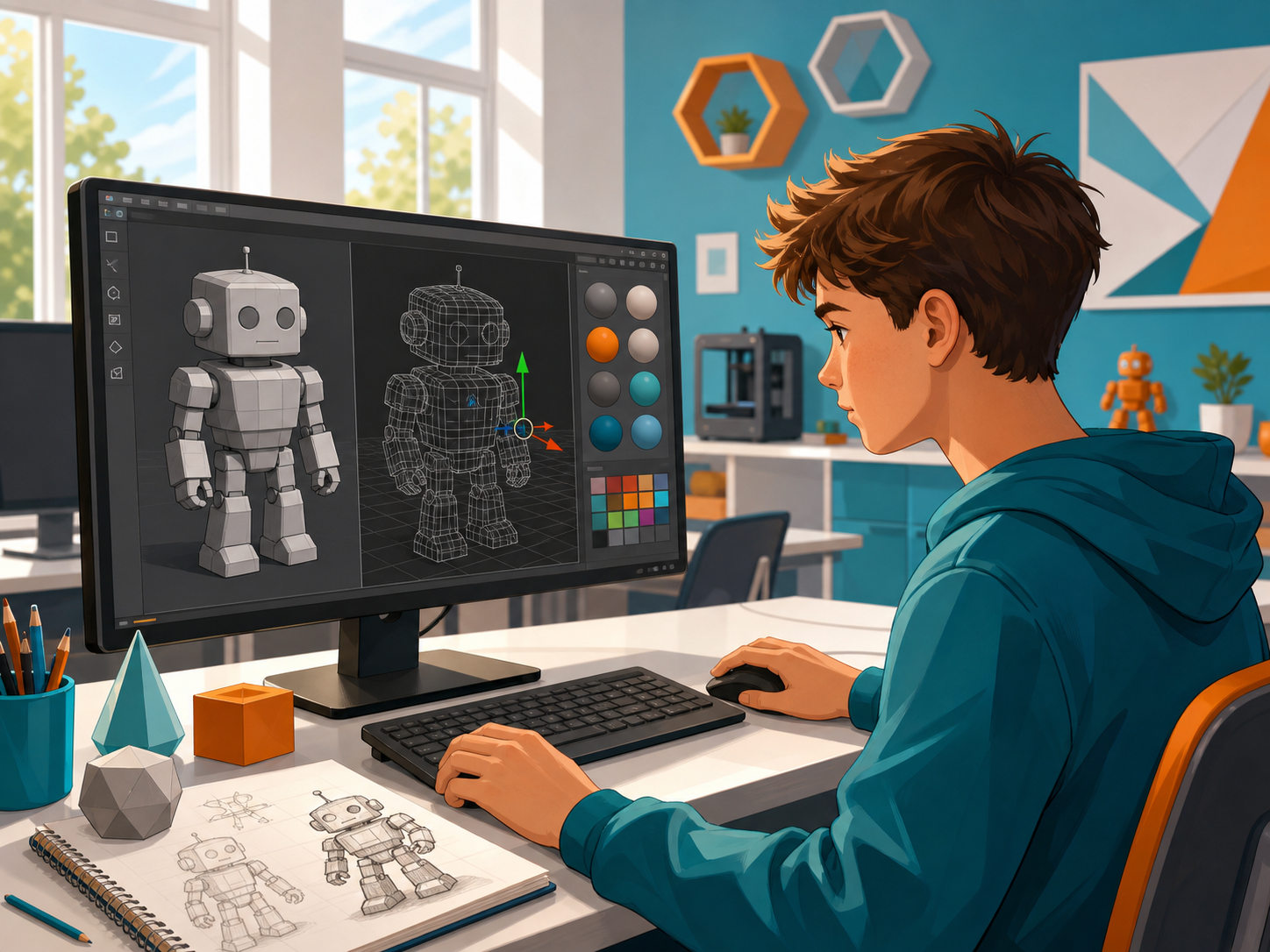 3D моделирование в Blender для подростков