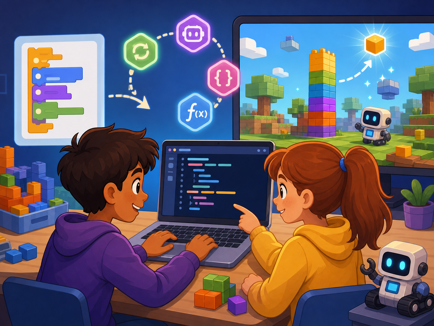 Программирование на Python в Minecraft